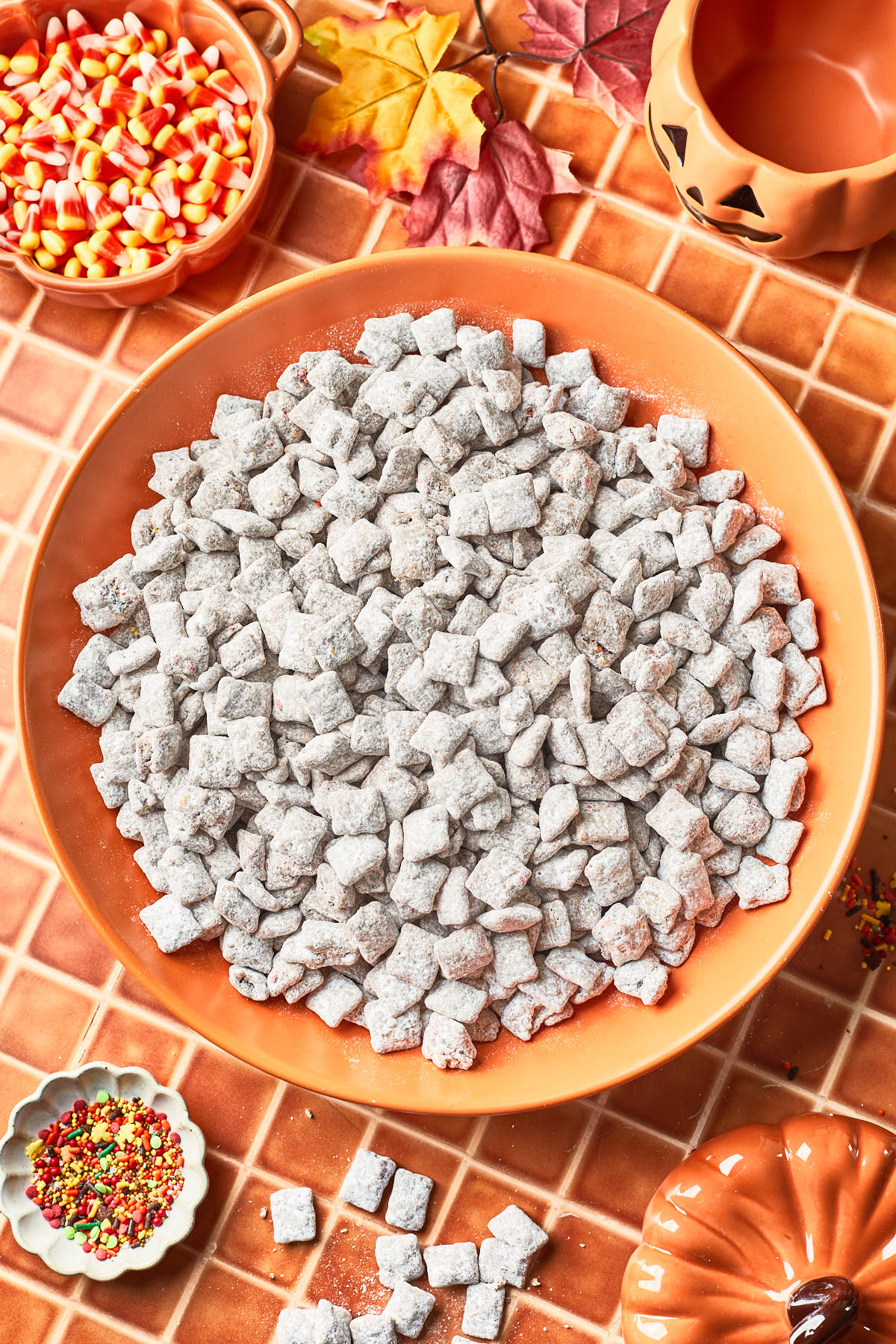 Pumpkin Spice Puppy Chow